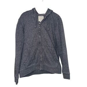 Fat Face Gray Zip Up Hoodie Mens Medium